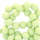 Acryl kralen matt 6mm Lime green